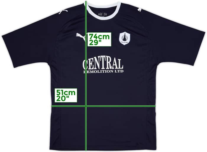 2010-12 Falkirk Home Shirt - 8/10 - (L)