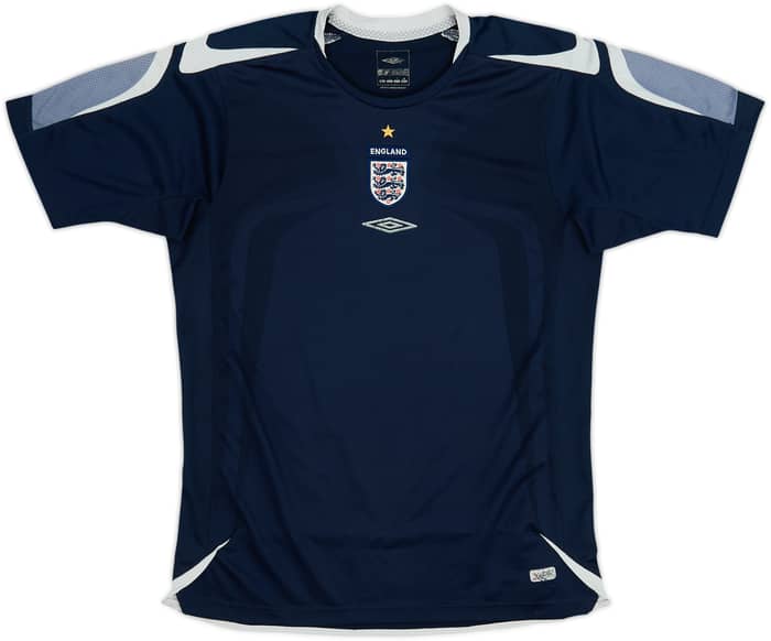2005-06 Inglaterra Umbro Camiseta de Entrenamiento - 6/10 - (M)