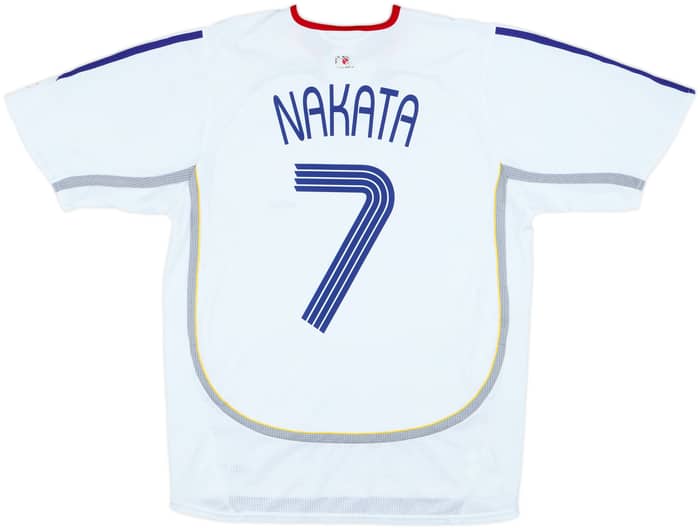 2006-08 Japan Away Shirt Nakata #7 - 7/10 - (S)