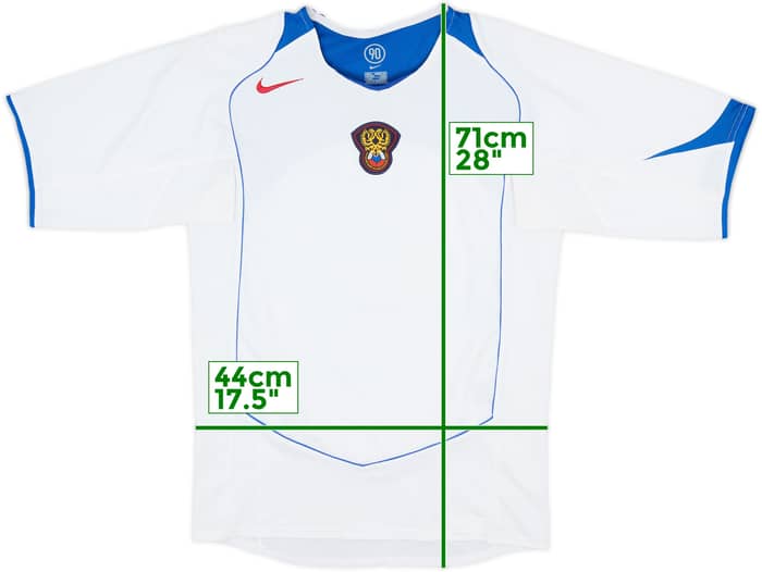 2004-06 Russia Home Shirt - 8/10 - (S)