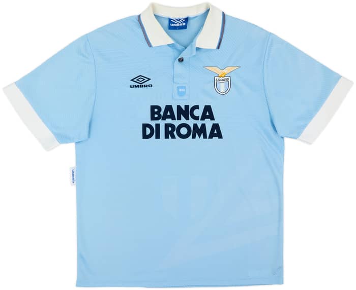1993-95 Lazio Home Shirt - 8/10 - (L)