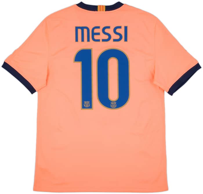 2009-10 Barcelona Away Shirt Messi #10 - 9/10 - (L)
