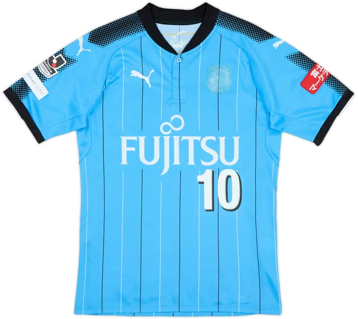 2017 Kawasaki Frontale Home Shirt Oshima #10 - 4/10 - (M)