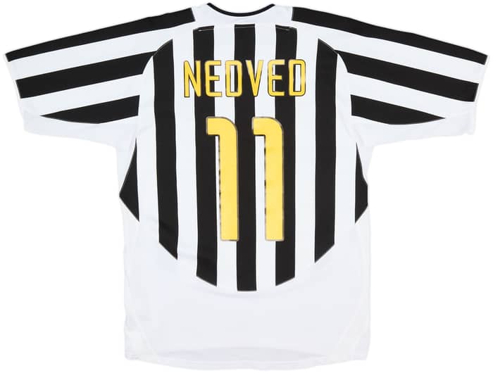 2003-04 Juventus Home Shirt Nedved #11 - 7/10 - (M)
