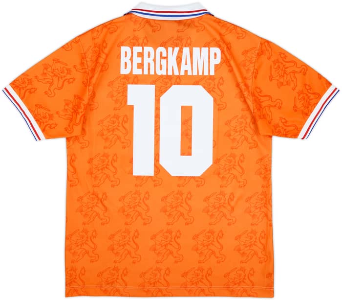1994 Netherlands Home Shirt Bergkamp #10 - 10/10 - (L)