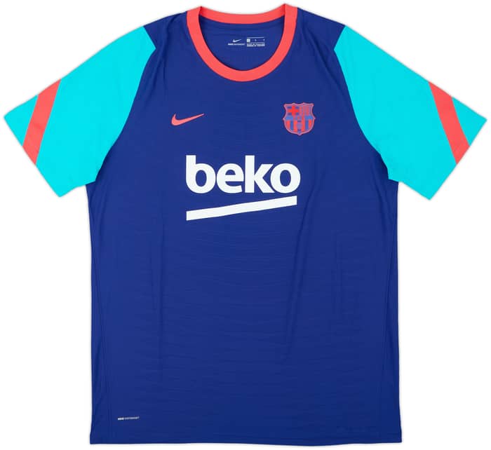 2021-22 Barcelona Nike Vaporknit Training Shirt - 8/10 - (L)