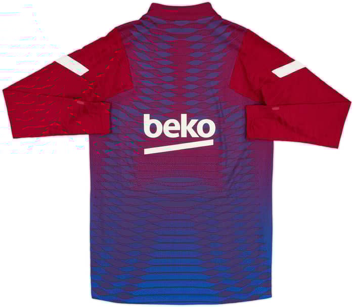 2021-22 Barcelona Nike 1/4 Zip Drill Top - 8/10 - (L)