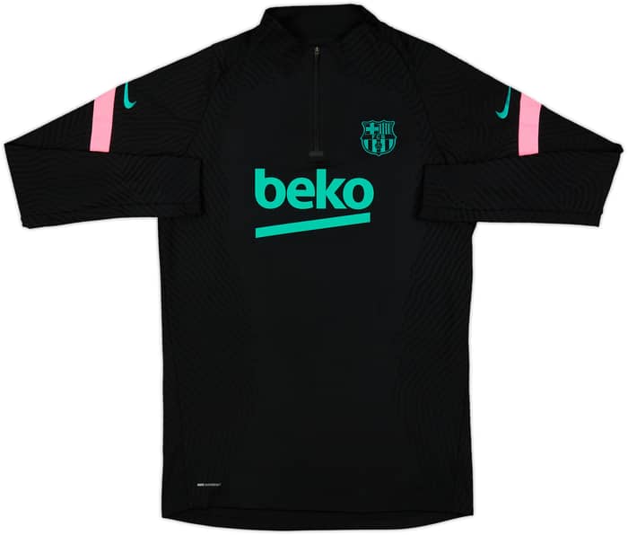 2020-21 Barcelona Nike Vaporknit 1/4 Zip Drill Top - 10/10 - (L)