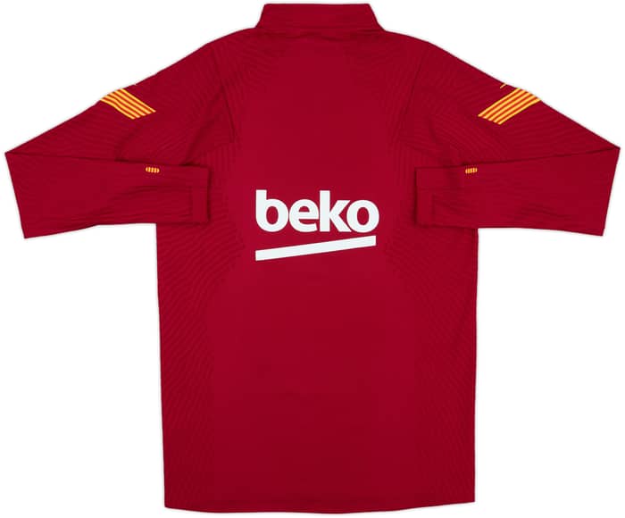 2020-21 Barcelona Nike Vaporknit 1/4 Zip Drill Top - 8/10 - (L)