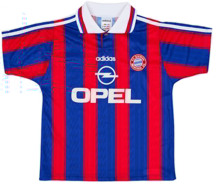 1995-97 Bayern Munich Home Shirt - 6/10 - (L.Boys)