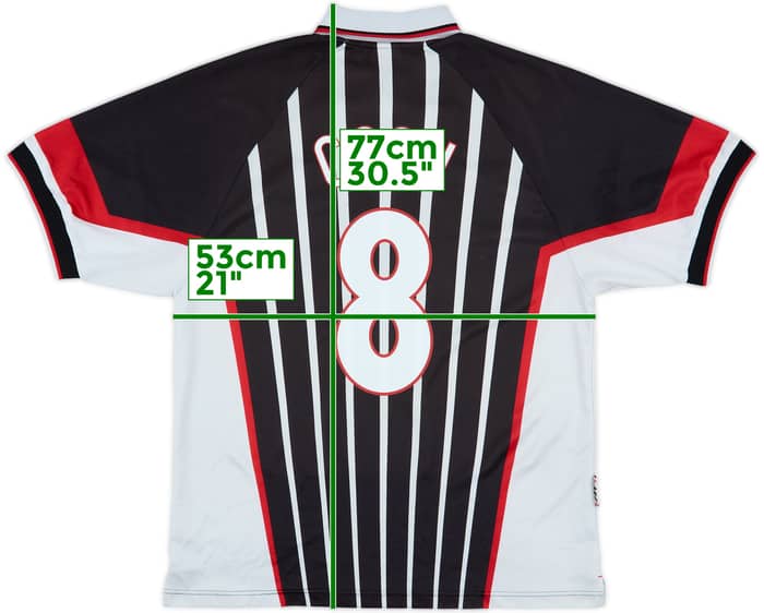 1997-98 PSV Away Shirt Cocu #8 - 8/10 - (L)