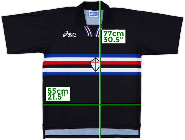 1996-97 Sampdoria Third Shirt - 8/10 - (L)