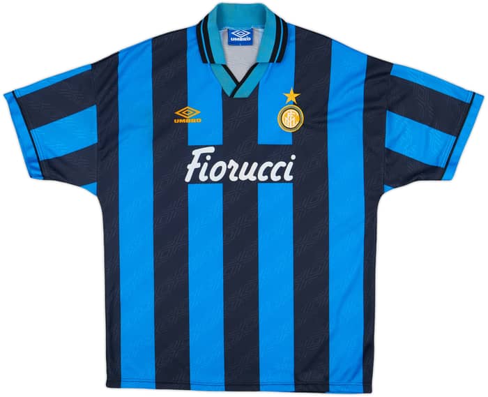 1994-95 Inter Milan Home Shirt #10 - 6/10 - (L)
