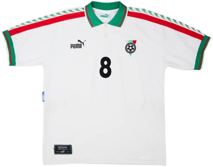 1996-98 Bulgaria Home Shirt Stoitchkov #8 - 8/10 - (XL)