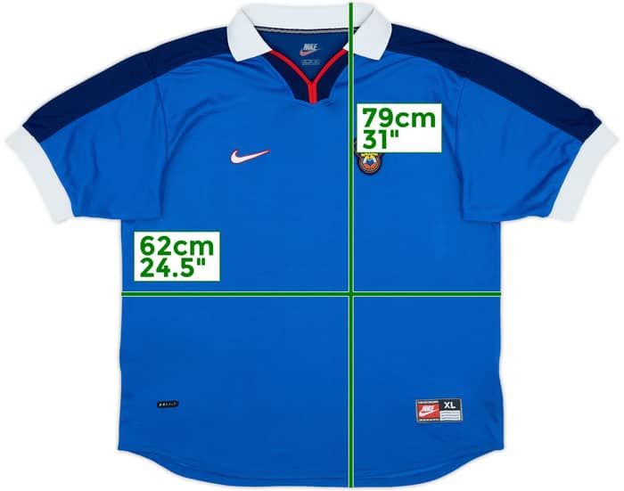 1998-00 Russia Away Shirt - 8/10 - (XL)