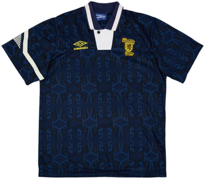 1991-94 Scotland Home Shirt - 7/10 - (M)