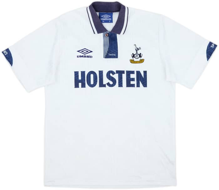 1991-93 Tottenham Home Shirt - 8/10 - (M)