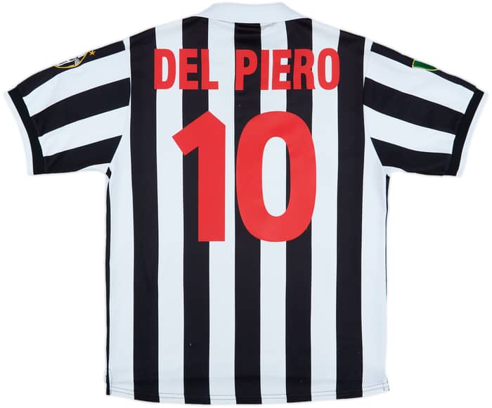 1998-99 Juventus Home Shirt Del Piero #10 - 6/10 - (M)