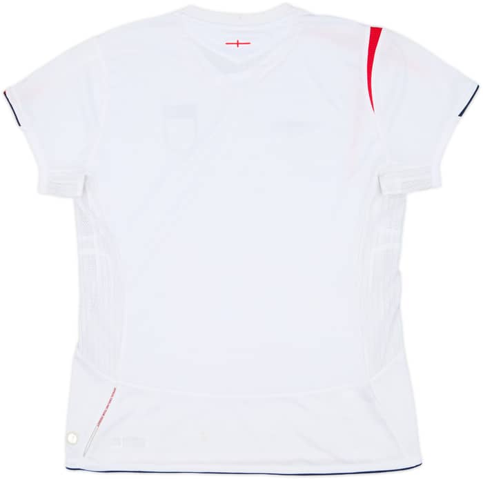 2005-07 England Home Shirt - 5/10 - (Women's M)