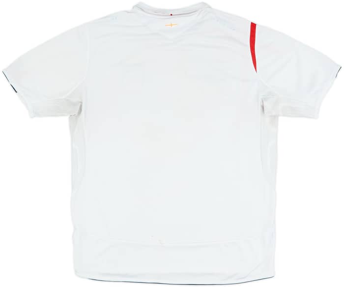 2005-07 England Home Shirt - 4/10 - (XL)