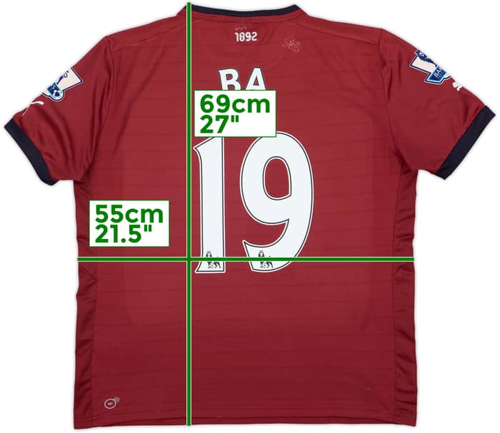 2012-13 Newcastle Away Shirt Ba #19 - 6/10 - (M)