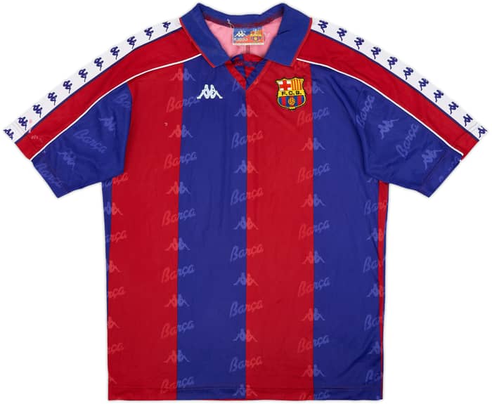 1992-95 Barcelona Home Shirt - 5/10 - (L)