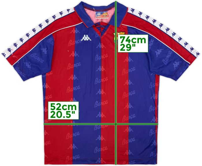 1992-95 Barcelona Home Shirt - 5/10 - (L)