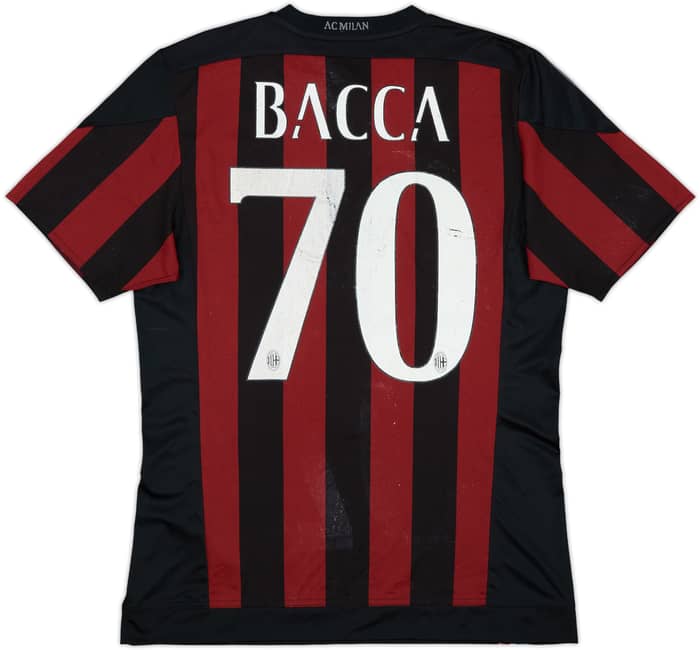 2015-16 AC Milan Home Shirt Bacca #80 - 4/10 - (M)