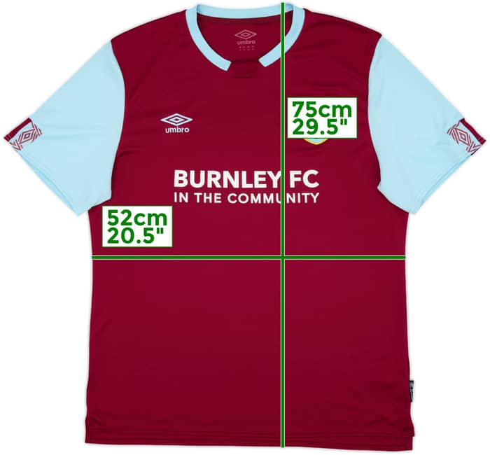 2019-20 Burnley Home Shirt - 9/10 - (XL)