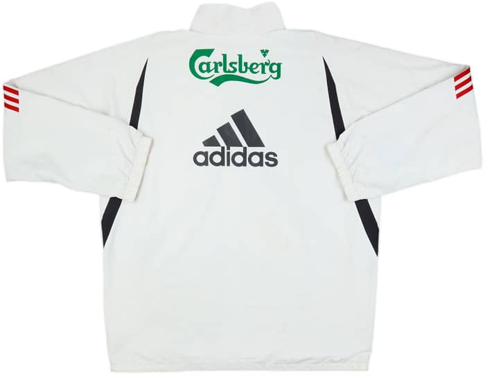 2009-10 Liverpool adidas 1/4 Zip Drill Top - 6/10 - (XL)