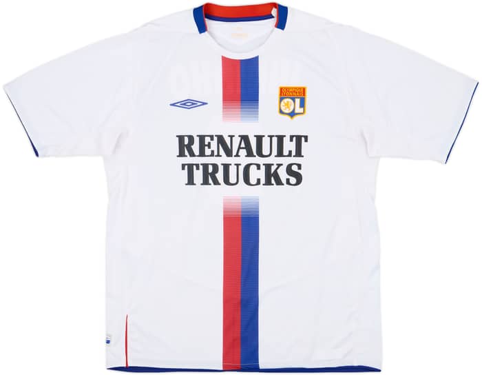 2004-05 Lyon Home Shirt Juninho #8 - 8/10 - (XL)