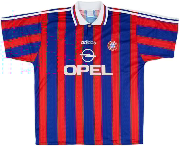 1995-97 Bayern Munich Home Shirt Klinsmann #18 - 6/10 - (XL)