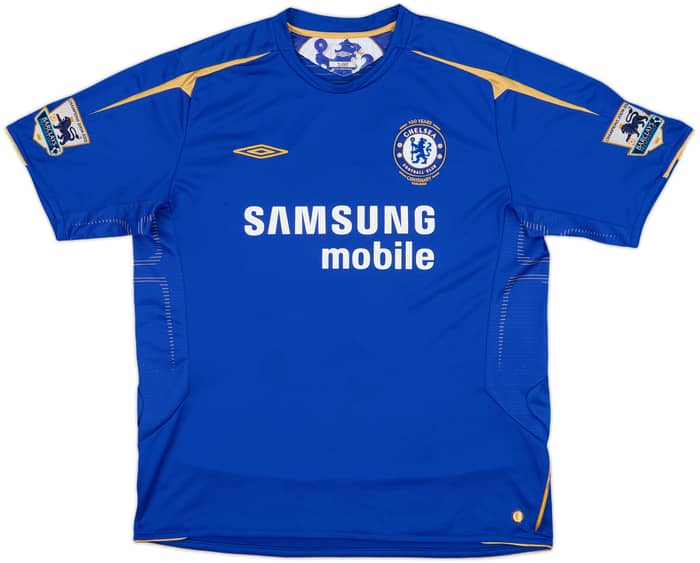 2005-06 Chelsea Centenary Home Shirt Robben #16 - 4/10 - (XL)