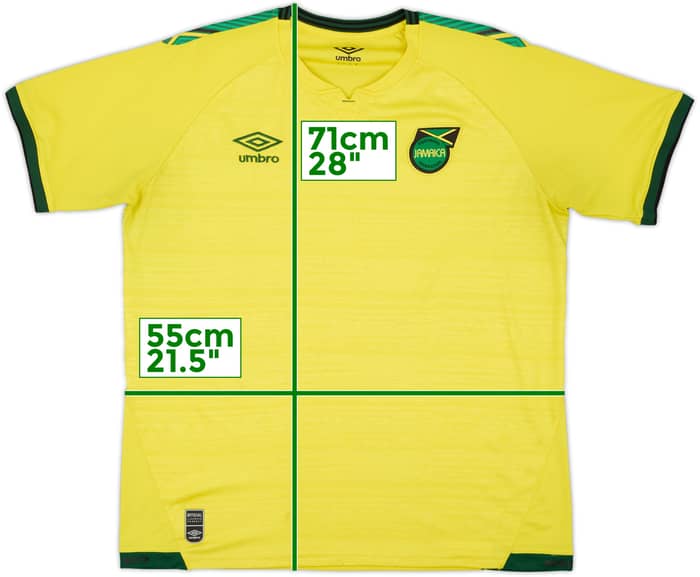 2021-22 Jamaica Home Shirt - 8/10 - (L)
