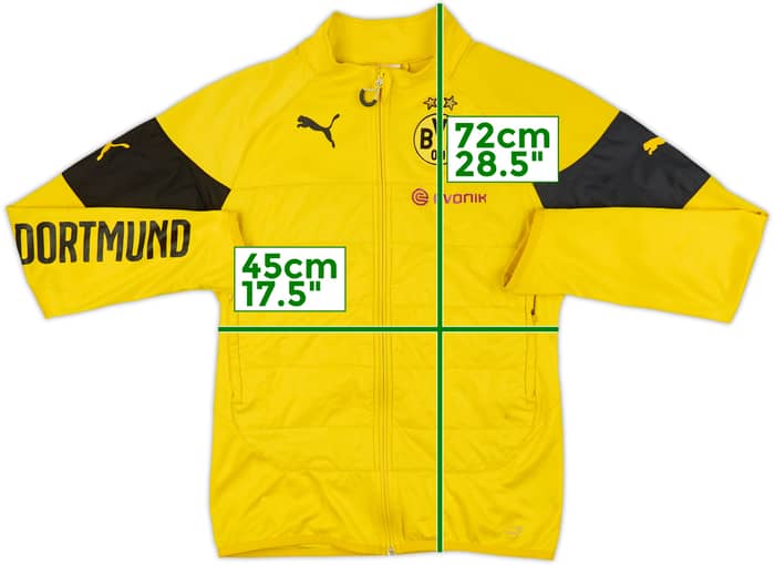 2014-15 Borussia Dortmund Puma Track Jacket - 8/10 - (S)