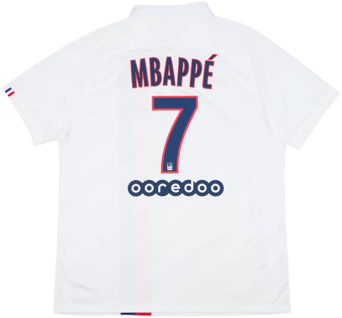 2019-20 Paris Saint-Germain Third Shirt Mbappe #7 - 7/10 - (XL)