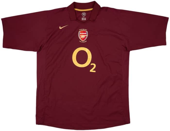 2005-06 Arsenal Home Shirt Henry #14 - 5/10 - (XXL)
