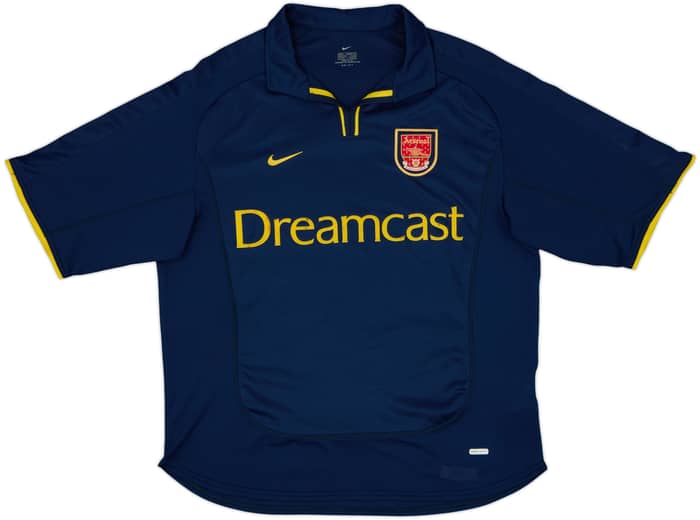 2000-02 Arsenal European Shirt Henry #14 - 7/10 - (L)