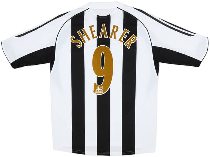 2005-07 Newcastle Home Shirt Shearer #9 - 9/10 - (M)