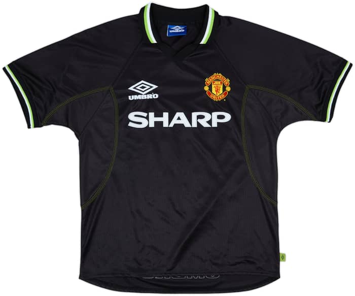 1998-99 Manchester United Third Shirt Scholes #18 - 8/10 - (L)