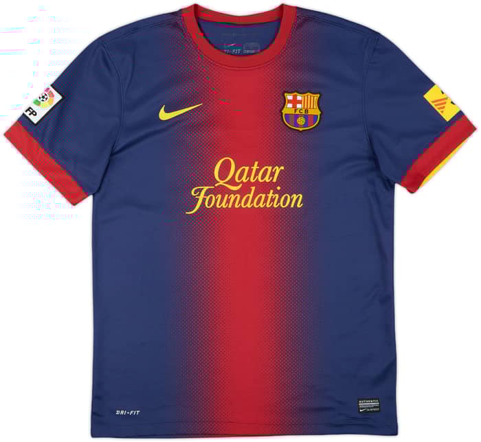 2012-13 Barcelona Home Shirt Messi #10 - 8/10 - (M)