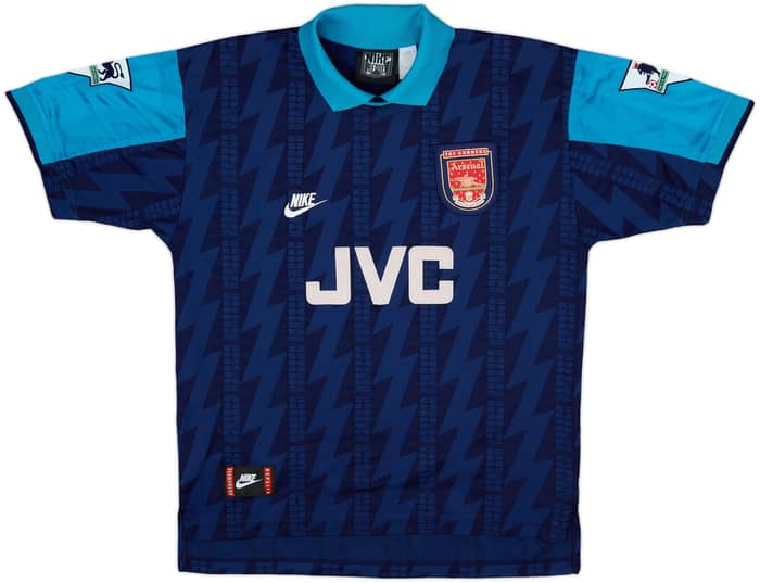1994-95 Arsenal Away Shirt Bergkamp #10 - 8/10 - (M)