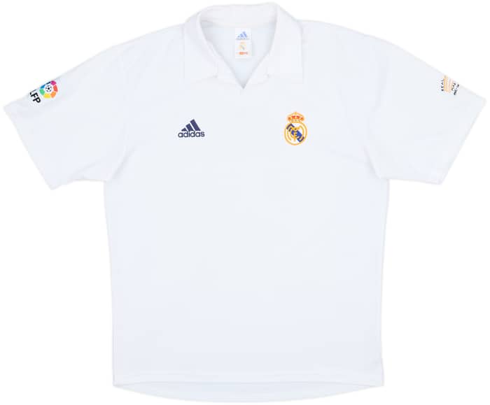 2001 Real Madrid Home Shirt Ronaldo #11 - 8/10 - (M)