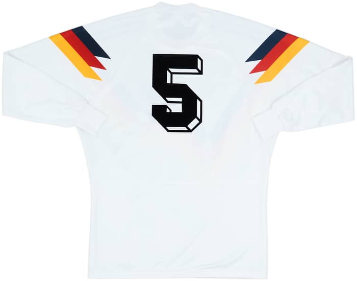 1988-91 West Germany Home L/S Shirt #5 - 10/10 - (M)