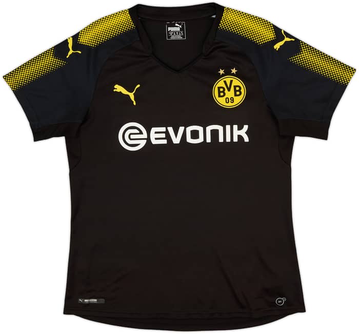 2017-18 Borussia Dortmund Away Shirt Aubameyang #17 - 8/10 - (Women's M)