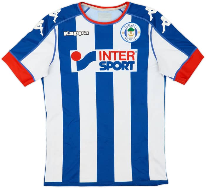 2016-17 Wigan Home Shirt Grigg #9 - 5/10 - (L.Boys)