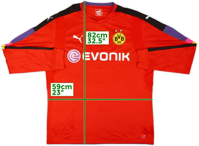 2016-17 Borussia Dortmund GK Shirt - 6/10 - (XXL)