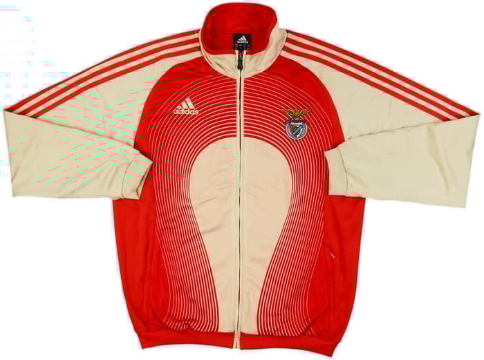 2007-08 Benfica adidas Track Jacket - 8/10 - (XL)