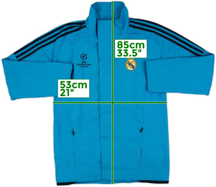 2010-11 Real Madrid adidas CL Track Jacket - 5/10 - (M)