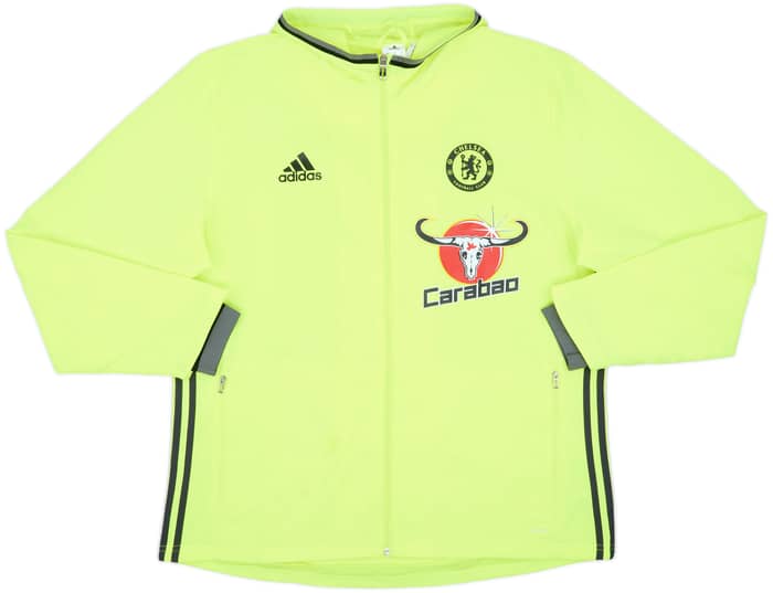 2016-17 Chelsea adidas Hooded Rain Jacket - 6/10 - (XL)